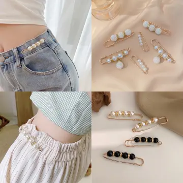 Pants Jeans Waist Change Safety Pins, Waist Brooch Clips