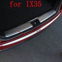 High quality Car-covers stainless steel External Rear bumper Protector Sill 1PCS fit for 2010-2017 Hyundai IX35 Car styling Cables