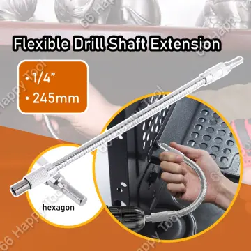 Flexible Drill Shaft Extension Bits, Extendable, Magnetic Hex