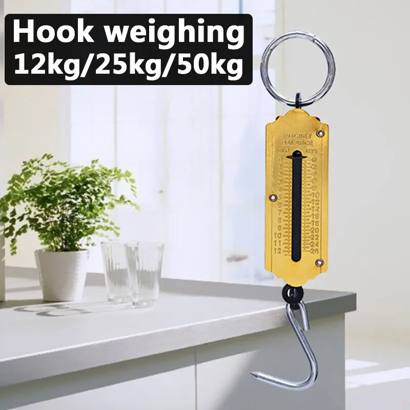 1 Pc Luggage Scale Electronic Scale Hand Scale Hook Scale Package Scale  50kg Mini Scale Portable Spring Scale Fishing Scale - Sports & Outdoors -  Temu