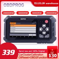 OBDPROG M500 Car Cluster Calibration Tools OBD2 Diagnose Oil Reset Instrument  Adjustment Tool Code Reader Automotive Scanner