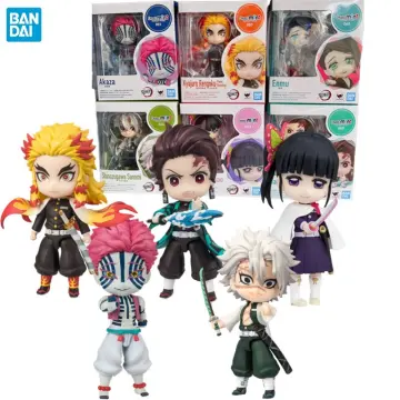 Demon Slayer: kimetsu no yaiba rengoku kyoujurou eating rice balls pvc  figure 