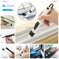 xiamei Fashion 2 In 1 Polished Window Track Cleaning Brush Keyboard Nook Cranny Dust Shovel