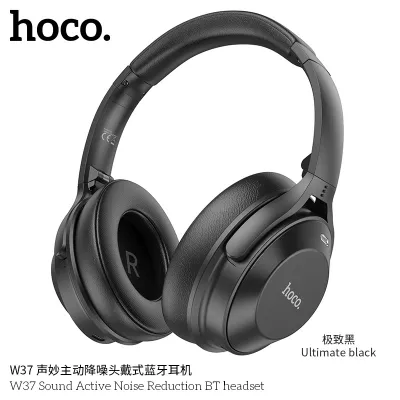 รุ่นใหม่ล่าสุด Hoco W37 BT5.3 หูฟังบลูทูธครอบหู ANCตัดเสียงรบกวน ใช้ได้สูงสุด 46H (แท้100%)