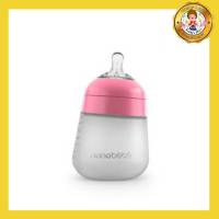 "Nanobebe Flexy silicone bottle single pack 9Oz ขวดนมซิลิโคน (สีชมพู)