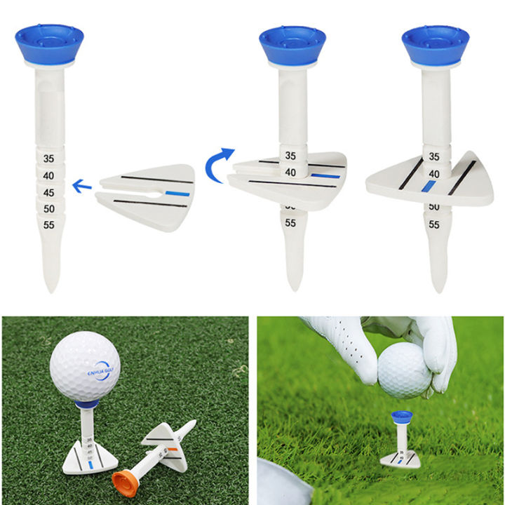 guliang630976-พลาสติกกอล์ฟทีพร้อมแพคเกจเดิม-step-down-golf-ball-holder-golf-accecories