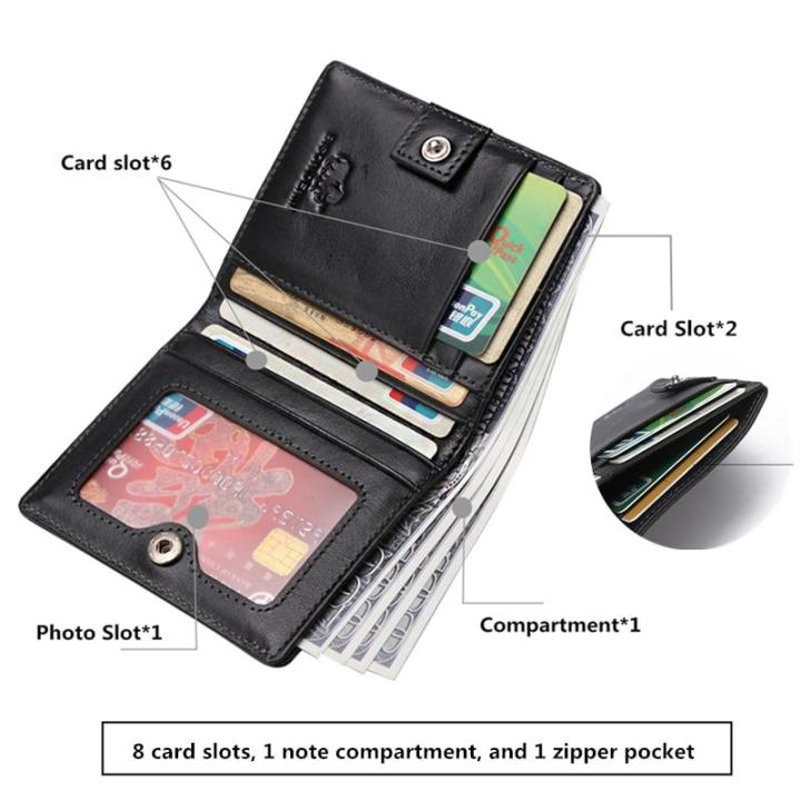 jh-bison-denim-fashion-purse-mens-genuine-leather-wallet-rfid-blocking-mini-wallet-male-card-holder-small-zipper-coin-purse-w9317