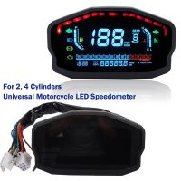 Motorcycle Digital Dash Digital Panel for Honda Ducati Kawasaki Suzuki Universal LED LCD Speedometer Odometer 1 2 4 Cylinders TV Remote Controllers