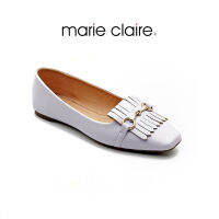 Bata บาจา ยี่ห้อ Marie Claire Urban Addict รองเท้าแบบบัลเลต์ รองเท้าคัทชู รองเท้าหุ้มส้น รองเท้าสุภาพสำหรับผู้หญิง รุ่น CREZZ สีม่วงอ่อน 5709271