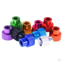 [DE69] 2 5Pcs M3 M4 M5 M6 M8ที่มีสีสันอลูมิเนียมมือกระชับ Knurled Thumb Nut สำหรับ FPV RC รถอะไหล่ฮาร์ดแวร์