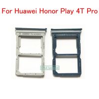 yiqtft For Honor Play 4T Pro AQM-AL10 AQM-TL10 Sim Tray Micro SD Card Holder Slot Parts Sim Card Adapter