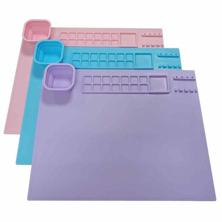 Silicone Painting Mat for Craft Fast Drying Heat Proof Silicone Craft