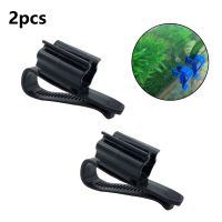 2pcs Hose Clamps Water Pipe Fixing Clip Blue/black Fish Tank Pipe Fittings Fixtures For 6 18mm Pipe Aquarium Supplies Accessory