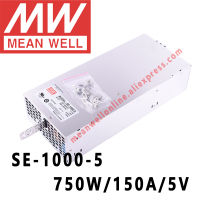 SE-1000-5หมายถึงดี750W 150A 5V DC แหล่งจ่ายไฟเอาท์พุทเดี่ยว Meanwell ร้านค้าออนไลน์