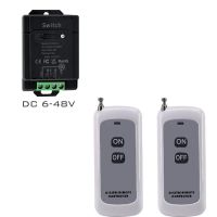 COLOROCK Wireless RF433MHz Remote Control Switch 16A 6-48V DC For Lighting and Household Appliances