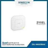 Zyxel ไซเซล รุ่น NWA110AX อุปกรณ์ขยายสัญญาณ Wireless AX1775 (WiFi 6), 2x2 MIMO, Standalone/NebulaFlex AP