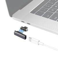 อะแดปเตอร์แม่เหล็ก T017 Type-C 3.1 USB C 20Pin โน้ตบุ๊คแล็ปท็อปชาร์จแปลงสำหรับ MacBook/Huawei/Xiaomi ข้อมูลอุปกรณ์เสริม