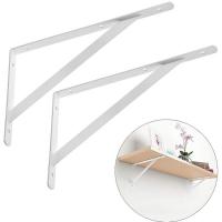 ชั้นวางของติดผนังชั้นวางของ L-Type cket Wall Mount Rack Racking Support Wall Metal Support Angle cket Shelf Home Bookshelf cket