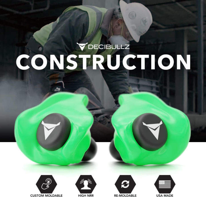 decibullz-custom-molded-earplugs-31db-highest-nrr-comfortable-hearing-protection-for-shooting-travel-swimming-work-and-concerts-green