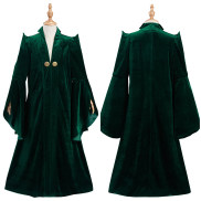 Harry Potter Minerva McGonagall Trang Phục Cosplay Trẻ Em Trẻ Em Áo Choàng