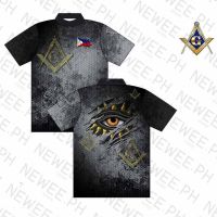 Mason Shirts All Seeing Eyes Full Sulimation Jersey Polo Shirts