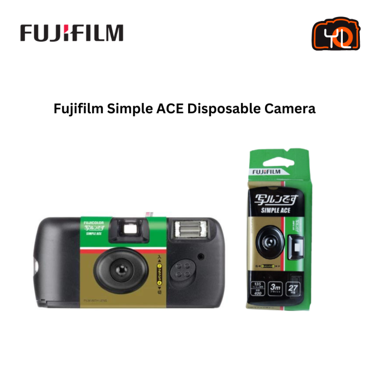 fujifilm simple ace disposable camera iso 400