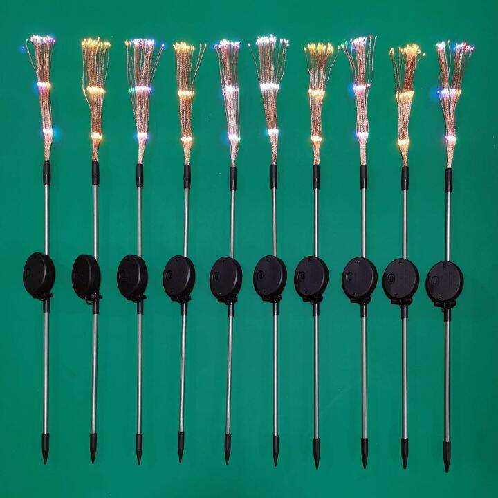 Solar lights fireworks lights Christmas outdoor led holiday starry
