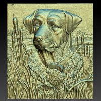 【♘COD Free Cas♘】 shen1817474 Relief โมเดล3d สำหรับเราเตอร์ Cnc เครื่องพิมพ์3d Artcam Aspire ในรูปแบบไฟล์ Stl-Dog