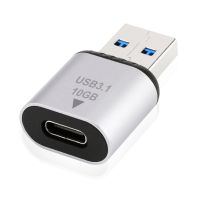 USB 3.1เป็นอะแดปเตอร์ Type C ตัวแปลงตัวผู้ตัวเมียขนาดเล็กอะแดปเตอร์เครื่องชาร์จ Type C