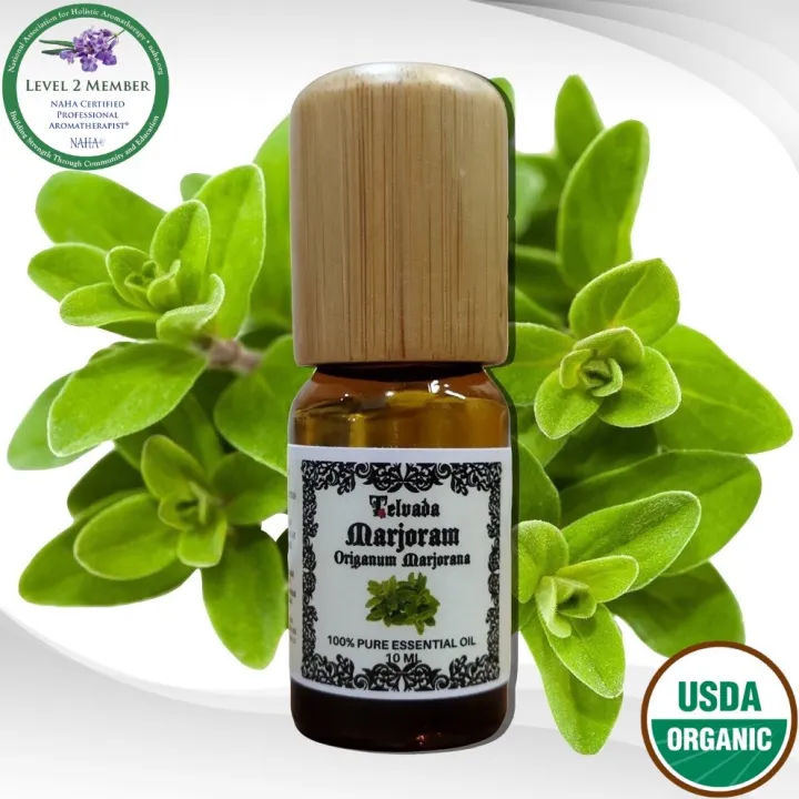 Marjoram USDA Organic Essential Oil マジョラムエッセンシャルオイルオーガニック น้ำมันหอม