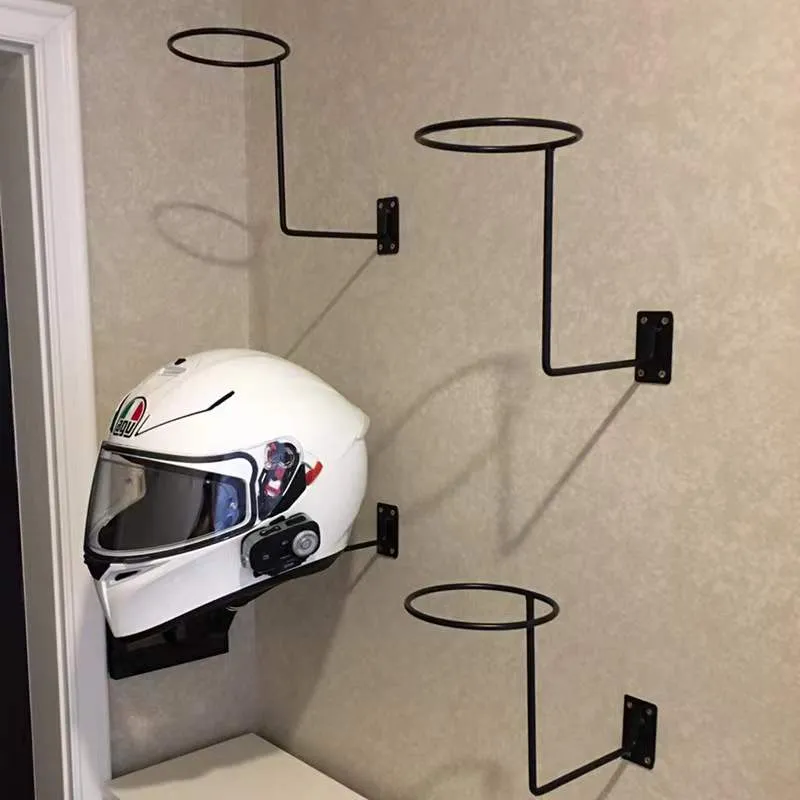 motorcycle helmet wall hanger