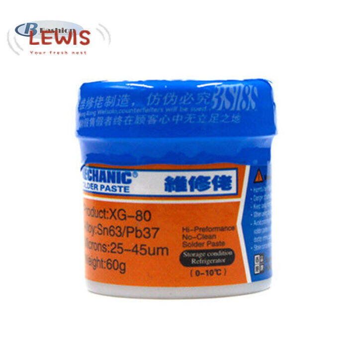 Lewis Mechanic Reparing Solder Soldering Paste XG50 Tin Mud SMT 42g