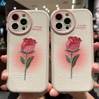 เคสโทรศัพท์ดอกทิวลิปการออกแบบลวดลายปลอกหุ้มแบบนิ่มใช้ได้กับ Iphone 14 13 12 11ซีรีส์