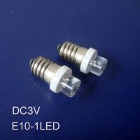 【♘COD Free Cas♘】 gaqiugua6 ไฟเตือน E10 Led Dc3v คุณภาพสูงหลอด E10 Led 3V E10ไฟแสดงสถานะ Led ไฟอุปกรณ์ไฟ Led 50ชิ้น/ล็อต