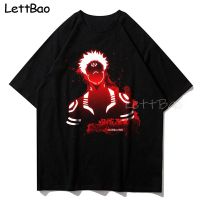 Jujutsu Kaisen T Shirt Men Anime Tshirt Cotton Tshirt Print T 100% Cotton Gildan