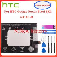 G011B-B แบตเตอรี่ของแท้สำหรับ HTC Google Nexus Pixel 2 XL Pixel2 XL พิกเซล2XL G011B แบตเตอรี่โทรศัพท์ B มีในสต็อก3830mAh