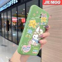 JIUMOO เคสปลอกสำหรับ Samsung J6บวก2018 J6ลายการ์ตูนสตาร์กระต่ายบางดีไซน์ใหม่นิ่มเคสมือถือบางเคสขอบสี่เหลี่ยมด้านข้างบางแบบซิลิโคนเคสนิ่มเคสป้องกันการกระแทก