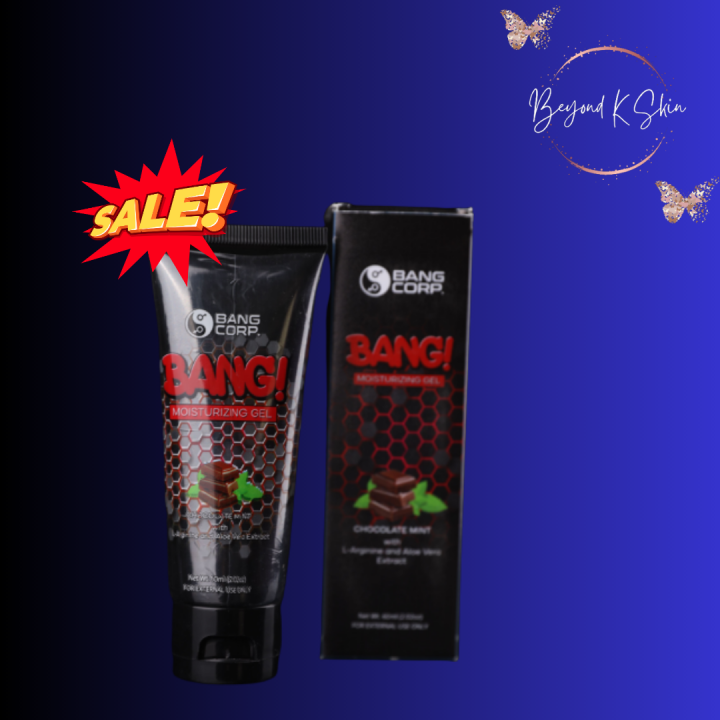 BANG MOISTURIZING LUBRICANT GEL CHOCOLATE MINT 60 ML Bang Moisturizing Gel For Men & Women