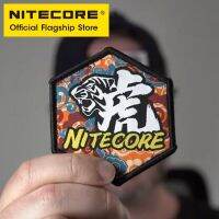 NITECORE แผ่นติดกระเป๋าแผ่นติดกระเป๋าเป้สะพายหลังจำนวนจำกัดสำหรับงานประดิษฐ์ทำด้วยตัวเองสติกเกอร์ป้ายแขนสำหรับตกแต่งพื้นผิวเป็นวงสำหรับกลางแจ้ง