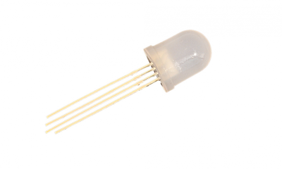 LED RGB diffused 10mm Common Cathode (1 LED) - COLE-0260