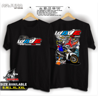 เสื้อยืด Thailok Thailand Fake Wave Supra 125 RIDER ALL STAR INDO