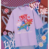 เสื้อยืดคอกลมเสื้อยืดผ้าฝ้ายพิมพ์ลาย ITZY LOCO T-shirt, Crewneck[S-5XL]