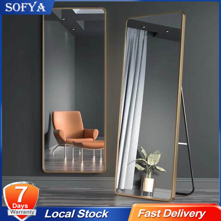 155cm Standing Long Mirror Modern Nordic Fulllength Mirror Stand