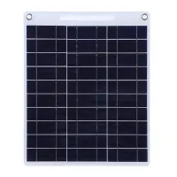 60W Solar Panel Portable 5V Dual USB Fast Charger Panel Kit Travel Phone Charger