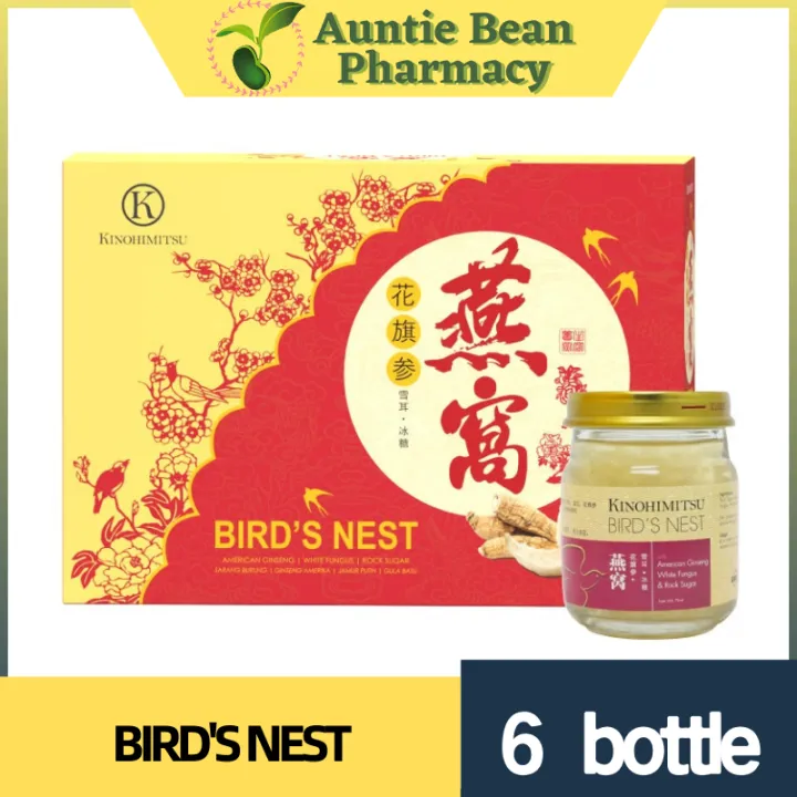 Kinohimitsu Bird’s Nest with American Ginseng, White Fungus & Rock