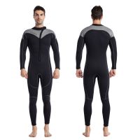 3MM Neoprene Wetsuit Men Scuba Diving Suit Equipment Underwater Spearfishing Kitesurf Fishing Surf Swimwear Wet Suit Equipment