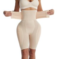 Womens New Shapewear Womens Waist Butt Support High Waist Shapewear Double Row Hook Shapewear