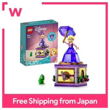  LEGO Disney Princess Rapunzel's Tower 43187 Castle Building Toy  Kit and Playset with 2 Mini-Dolls from Tangled Movie, Gift Idea for Kids,  Girls and Boys : Toys & Games