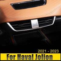 สำหรับ Haval Jolion 2021 2022 2023สแตนเลสปุ่มเตือนสวิทช์โคมไฟไฟฉุกเฉินภายในรถอุปกรณ์สติกเกอร์แผ่นครอบ