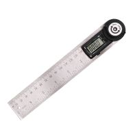 【Stylish】 200mm Digital Angle Ruler Finder Meter Protractor Inclinometer Goniometer Electronic Angle Gauge Stainless Steel measure tool